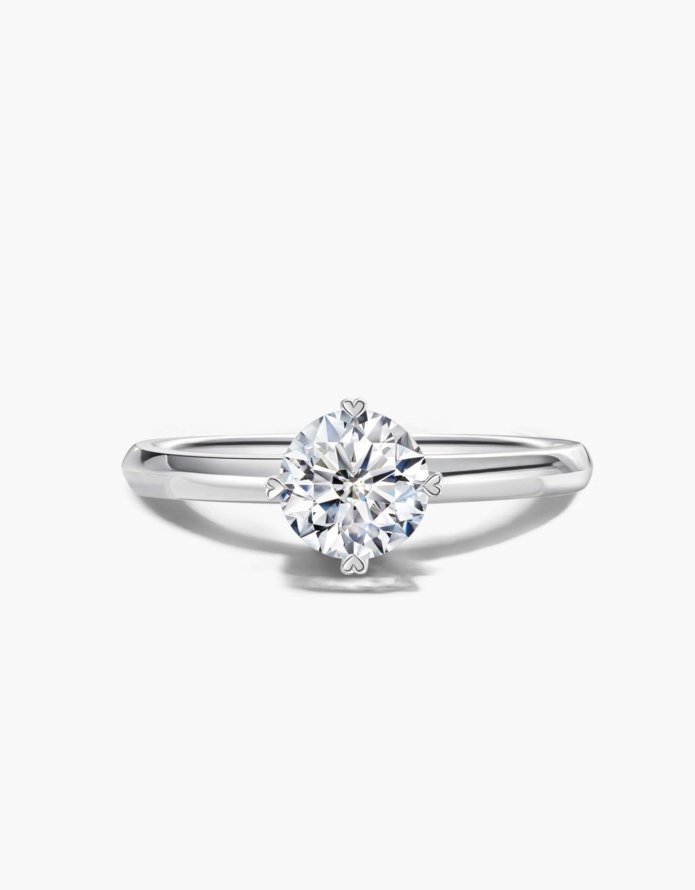 LVC lab grown diamond ring from the say love collection in white gold