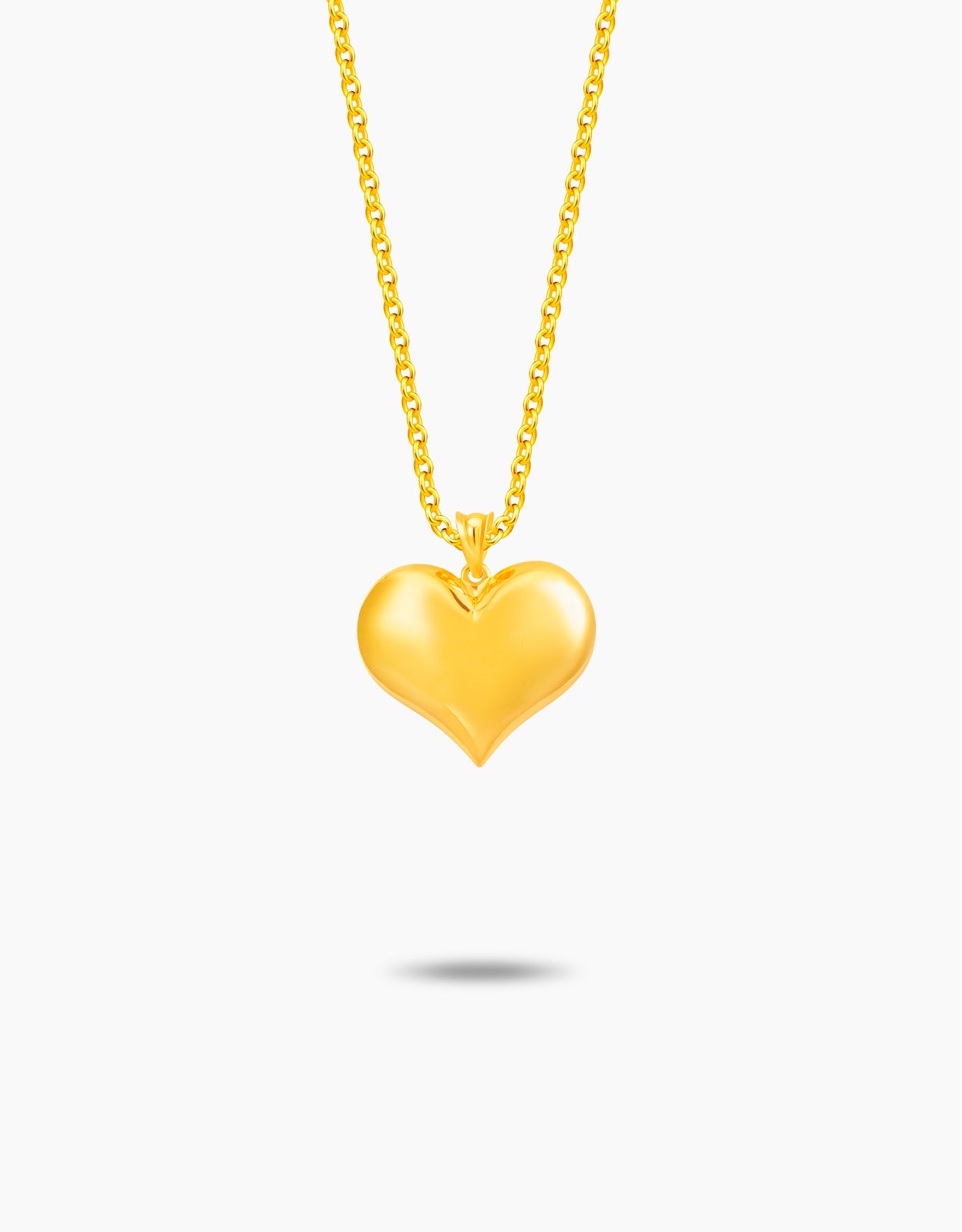 LVC MOD22 Sol Heart Gold Pendant