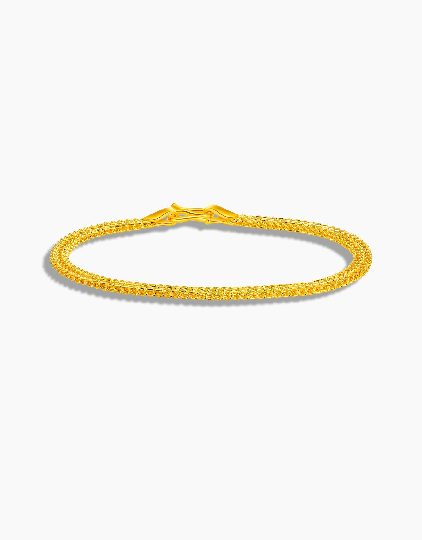 LVC 999 Gold Bracelet with classic gold chain design