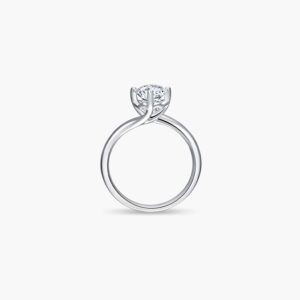 Entwine Solitaire Diamond Engagement Ring