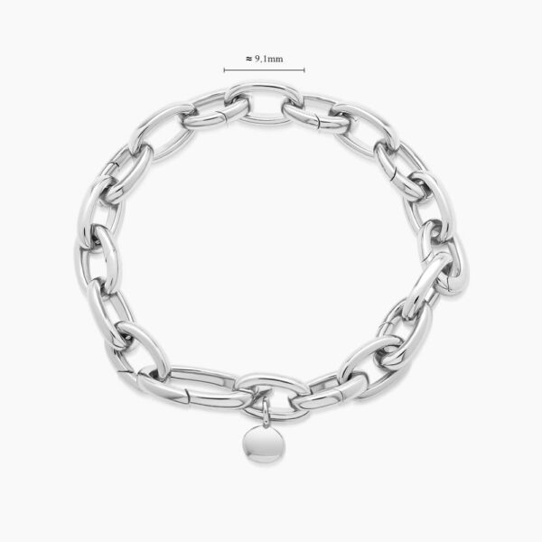 LVC Carla Ovale Chain Link Bracelet in 925 Sterling Silver Jewellery