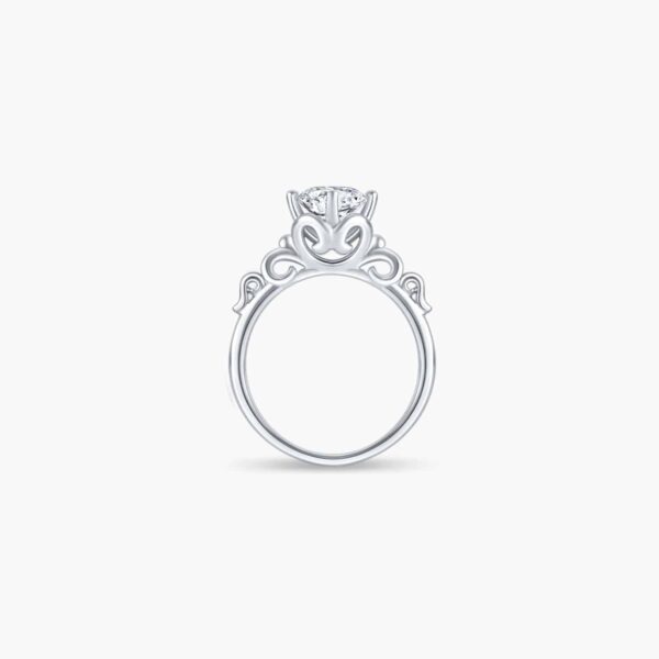 Classic Vintage Solitaire Diamond Engagement Ring