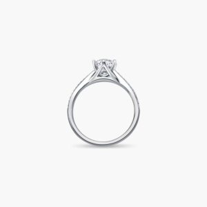 Destiny Solitaire Diamond Engagement Ring in 6 prongs