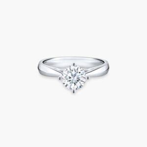 Classic Solitaire Diamond Engagement Ring Malaysia
