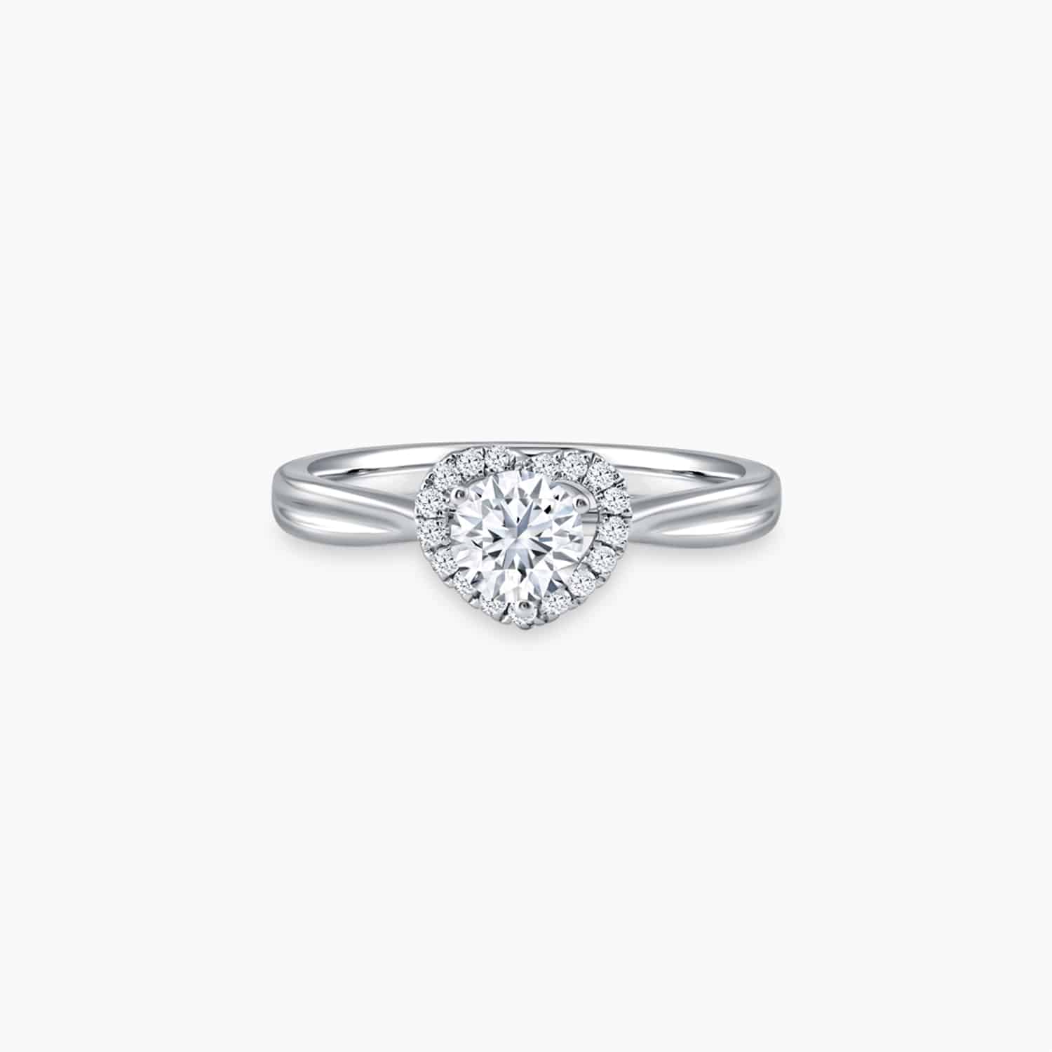Sparkling Heart Sterling Silver Ring – Priyaasi