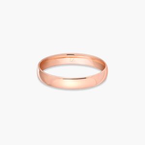LVC Classique Wedding Band for men in Rose Gold