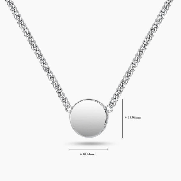 LVC Charmes Classic Ecliptic 925 Sterling Silver Necklace