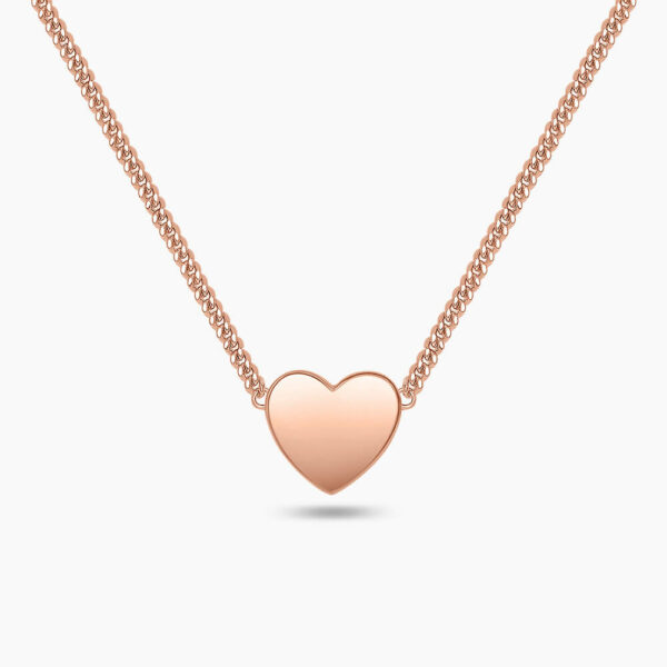 LVC Classic Amare Necklace in 925 sterling silver plated rose gold
