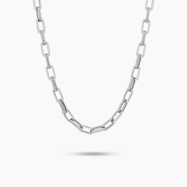 LVC Carla Constructed Chain Necklace made of 925 Sterling Silver Jewellery