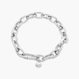 LVC Carla Classic Chain Link Bracelet in 925 sterling Silver Jewellery