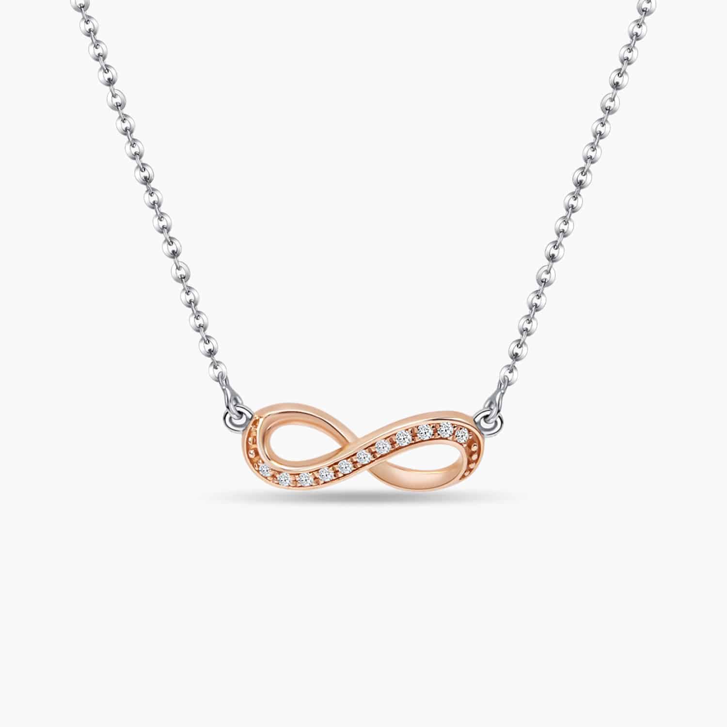 LVC Destiny Infinity Diamond Necklace | Love & Co