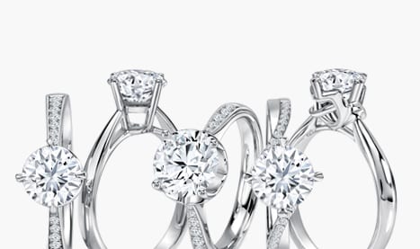 solitaire diamond engagement rings