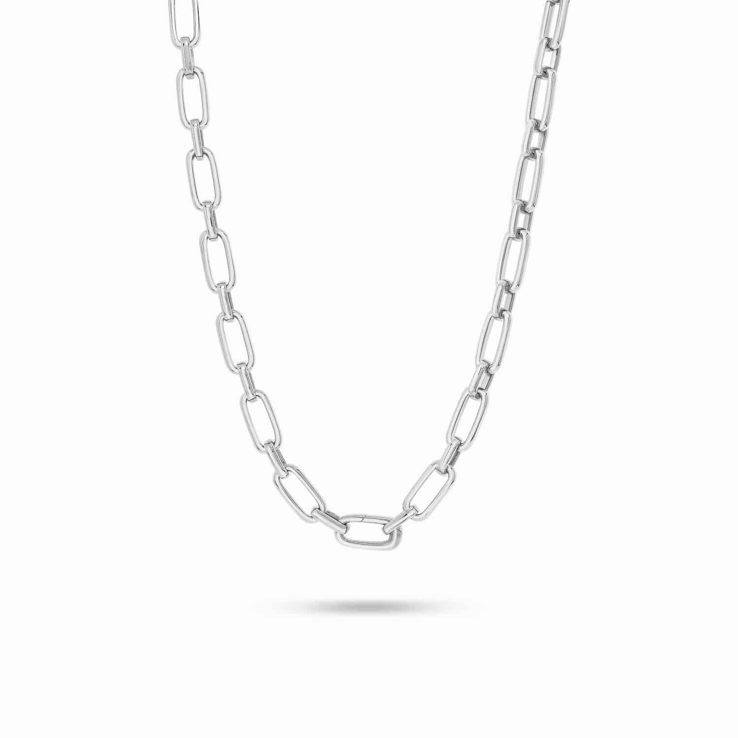 LVC Carla Commix Chain Necklace in 925 Sterling Silver Jewellery