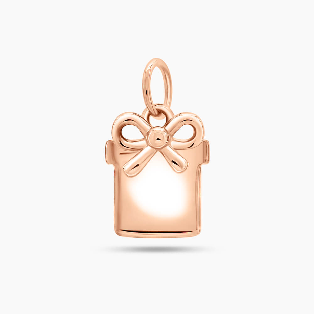 LVC Charmes Gift Pendant made of 925 Sterling Silver Jewellery Plated in Rose Gold