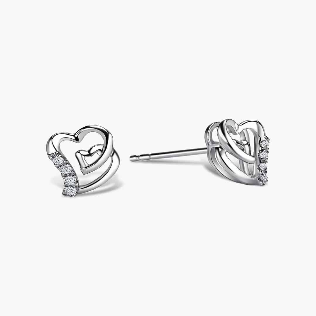 LVC Charmes Budding Love Diamond Earrings | Love & Co
