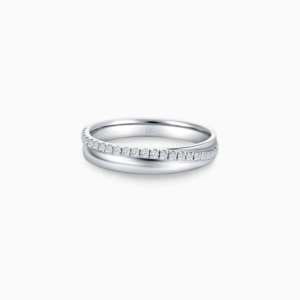 giving ring with platinum material as a gift